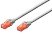 Kable miedziane - Digitus Kabel patch-cord UTP CAT.6 grau 7,0m 15 LGW DK-1612-070 - miniaturka - grafika 1