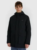 Płaszcze męskie - 4F Parka przejściowa membrana 8000 męska - czarna M - miniaturka - grafika 1
