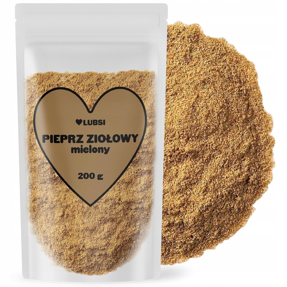 Pieprz ziołowy mielony przyprawa 200g LUBSI naturalny aromatyczny jakość