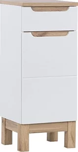 Szafka łazienkowa BALI WHITE 810 półsłupek biały - Szafki łazienkowe - miniaturka - grafika 1