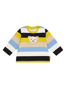 Steiff Bluza w kolorze żółto-błękitnym - Bluzy i sweterki niemowlęce - miniaturka - grafika 1