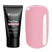 Żele do paznokci - SILCARE Easy Shape Polygel Akrylożel Do Paznokci Pink 30g - miniaturka - grafika 1