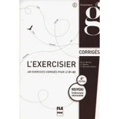 Książki do nauki języka francuskiego - Morsel Marie-Helene, Richou Claude, Descotes-Genon L'EXERCISIER Corriges - miniaturka - grafika 1
