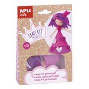 Zabawki kreatywne - Apli Kids Zestaw artystyczny Różowa Księżniczka - miniaturka - grafika 1