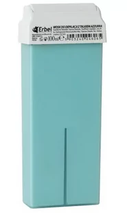 Wosk do depilacji z talkiem rolka Erbel Azzurra 100 ml - Depilacja - miniaturka - grafika 1