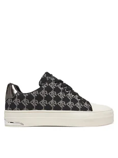 DKNY Trampki York Lace UP Sneak K2533982 Czarny - Trampki damskie - miniaturka - grafika 1