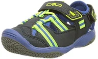 Buty dla chłopców - CMP Dziecięce sandały dla chłopców, uniseks Naboo Hiking Sport, B.Blue-Acido, 22 EU - miniaturka - grafika 1