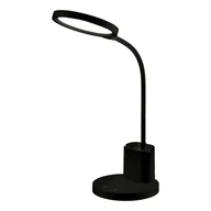 Lampy stojące - Lampka biurkowa SCUOLA Czarna 5W LED - miniaturka - grafika 1