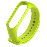 Akcesoria do smartwatchy - Braders Silikonowa opaska do Xiaomi Mi Band 4 / Mi Band 3 zielony 7426825375698 - miniaturka - grafika 1