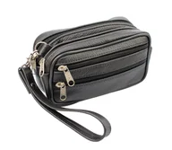 Nerki - Saszetka Męska Skórzana Mała MAGRE (PL) PIOTR II Skóra Naturalna 17 x 10 x 7,5 [cm] - miniaturka - grafika 1