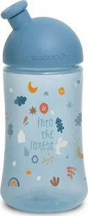 307016-BIDON SPORTOWY 270ML/+18M/NIEBIESKI/FOREST - Miseczki i talerzyki dla dzieci - miniaturka - grafika 1