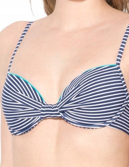 ESPRIT GÓRA OD BIKINI DAMSKA W PASKI ZAPIĘCIE Z TYŁU 36B J5A