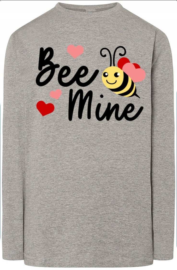 Be Mine Walentynki Bluza Longsleeve Nadruk r.XL