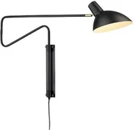 Lampy ścienne - Halo Design - Metropole Deluxe Lampa Ścienna Black Halo Design - miniaturka - grafika 1