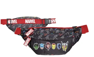 Saszetka nerka biodrówka Czarna Marvel Avengers (17464885460) - Nerki - miniaturka - grafika 1