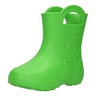 Buty dla dziewczynek - FUZZIO Buty dziecięce i dziewczęce Unisex gumowe Eva, Zielony, 26/27 EU - miniaturka - grafika 1