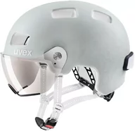 Kaski rowerowe - UVEX Rush Visor Helmet, szary 55-58cm 2022 Kaski rowerowe - miniaturka - grafika 1