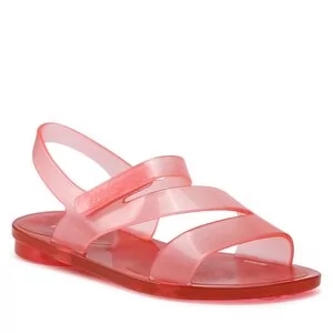 Sandały damskie - Sandały Melissa - Mini Melissa The Real Jelly Pa 33743 Pink/Red AK665 - grafika 1