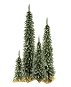 Choinki - Choinka sztuczna Świerk Tatrzański SLIM OŚNIEŻONY 75 cm - miniaturka - grafika 1