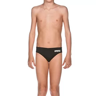 Arena Solid Brief Jr kąpielówki dziecięce, czerwone, dziecięce, Solid Brief Jr, czarne/białe, 2-3 - Kąpielówki dla chłopców - miniaturka - grafika 1