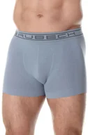 Majtki męskie - Bokserki męskie bawełniane classic Brubeck Comfort Cotton BX00501A stalowy - miniaturka - grafika 1