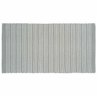 Dywany - Dywanik Airi szaro-biały, 50 x 80 cm - miniaturka - grafika 1