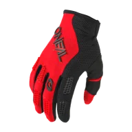 Rękawice motocyklowe - Rękawice Cross O'Neal Element Racewear Dziecięce Czarny/CzerwonyS - miniaturka - grafika 1