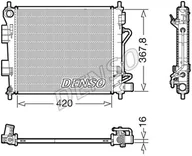 Układ chłodzenia - akcesoria - Chłodnica, układ chłodzenia silnika Denso DRM41018 - miniaturka - grafika 1