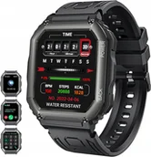 Smartwatch - Smartwatch Zegarek Męski Fitness Tracker 2 Różne Paski 1.8 Cal Ekran Zngzex - miniaturka - grafika 1