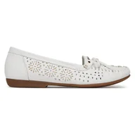 Półbuty damskie - Baleriny Rieker L6396-80 - miniaturka - grafika 1