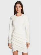 Sukienki - Silvian Heach Sukienka koktajlowa CVA22141VE Biały Slim Fit - miniaturka - grafika 1