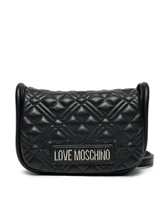 LOVE MOSCHINO Torebka JC4139PP1MLA000B Czarny - Torebki damskie - miniaturka - grafika 1