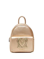 Plecaki - Love Moschino Plecak w kolorze złotym - 11 x 25,5 x 12 cm - miniaturka - grafika 1