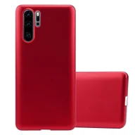 Etui i futerały do telefonów - Cadorabo pokrowiec ochronny na Huawei P30 PRO w kolorze czerwonym etui na telefon silikonowe etui TPU pokrowiec na telefon - miniaturka - grafika 1