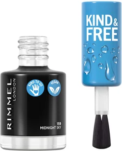 Rimmel London London Kind & Free lakier do paznokci 8 ml 159 Midnight Sky - Lakiery do paznokci - miniaturka - grafika 4