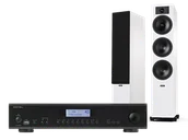Zestawy stereo - Rotel A14 MkII (czarny) + Tesi 6 (biały) - miniaturka - grafika 1