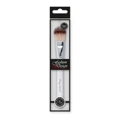 Pędzle do makijażu - Top Choice Fashion Design Pędzel do nakładania fluidu White Line (37207) 1szt 5905710037207 - miniaturka - grafika 1