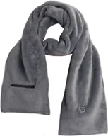 Czapki i chusty sportowe damskie - Glovii Szalik ogrzewany szary GA1G - miniaturka - grafika 1