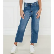 Spodnie sportowe damskie - Patrizia Pepe Jeansy Straight fit - miniaturka - grafika 1