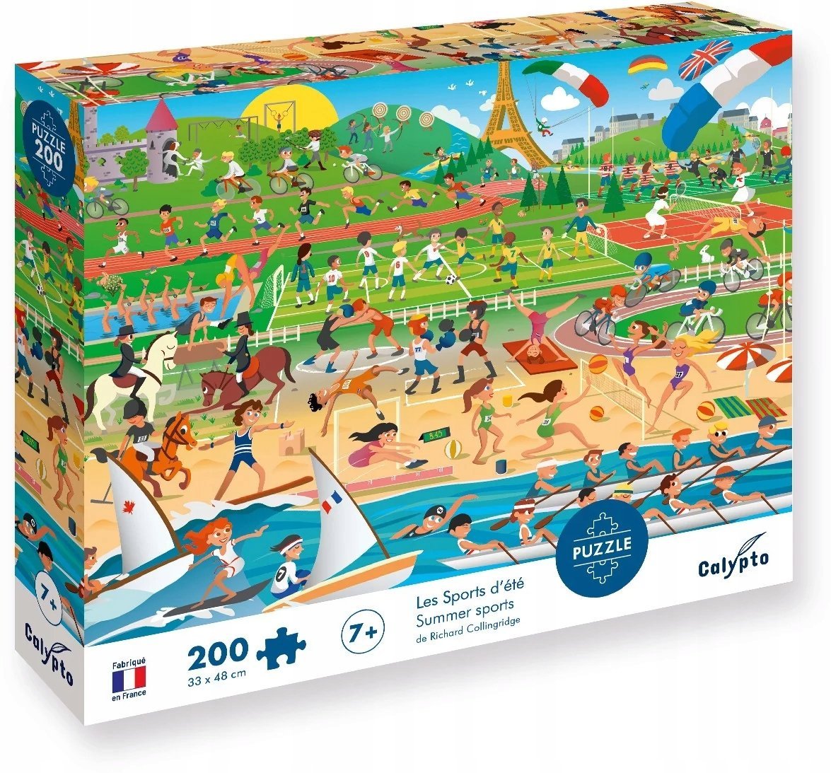 Puzzle 200 elementów Sporty Letnie Calypto