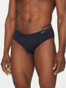 Calvin Klein Swimwear Kąpielówki KM0KM01113 Granatowy - Kąpielówki męskie - miniaturka - grafika 1