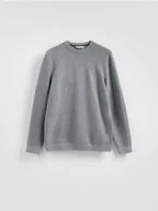 Swetry męskie - Reserved - Sweter z półgolfem - szary - miniaturka - grafika 1