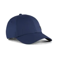 Czapki dla dzieci - Dziecięca Czapka z daszkiem PUMA ESS METAL PUMA CAT BB CAP JR 02611602 – Granatowy - miniaturka - grafika 1