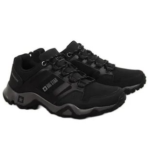 Buty sportowe Big Star M GG174269 czarne - Buty trekkingowe męskie - miniaturka - grafika 1