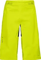 Spodnie rowerowe - Vaude Spodenki rowerowe męskie przeciwdeszczowe Vaude Moab green L - miniaturka - grafika 1
