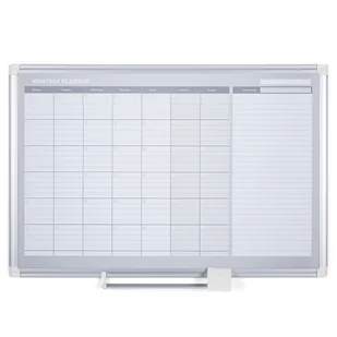 BI-OFFICE Planer, Tablica suchościeralno-magnetyczna do planowania miesięcznego LUX, 900x600 mm GA0397830-002 - Tablice i flipcharty - miniaturka - grafika 1