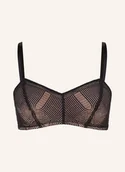 Biustonosze - Hanro Biustonosz Bustier Martha schwarz - miniaturka - grafika 1