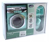 Zabawy w naśladowanie dorosłych - PRALKA RUCHOMY BĘBEN ŻELAZKO DESKA DO PRASOWANIA - miniaturka - grafika 1