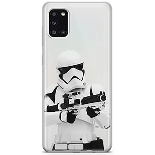 ERT GROUP etui na telefon Samsung A31, case oryginalny i oficjalnie licencjonowany przez Star Wars, wzór Szturmowiec 007, optymalnie dopasowane, plecki z TPU częściowo przeźroczyste - Etui i futerały do telefonów - miniaturka - grafika 1