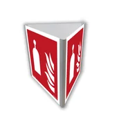 Systemy ekspozycyjne i znaki informacyjne - BF814 STACJA ZDALNEGO UWALNIANIA (3D DOŚCIENNY), PN - PŁYTA PCV 1MM; (100X100MM) - miniaturka - grafika 1